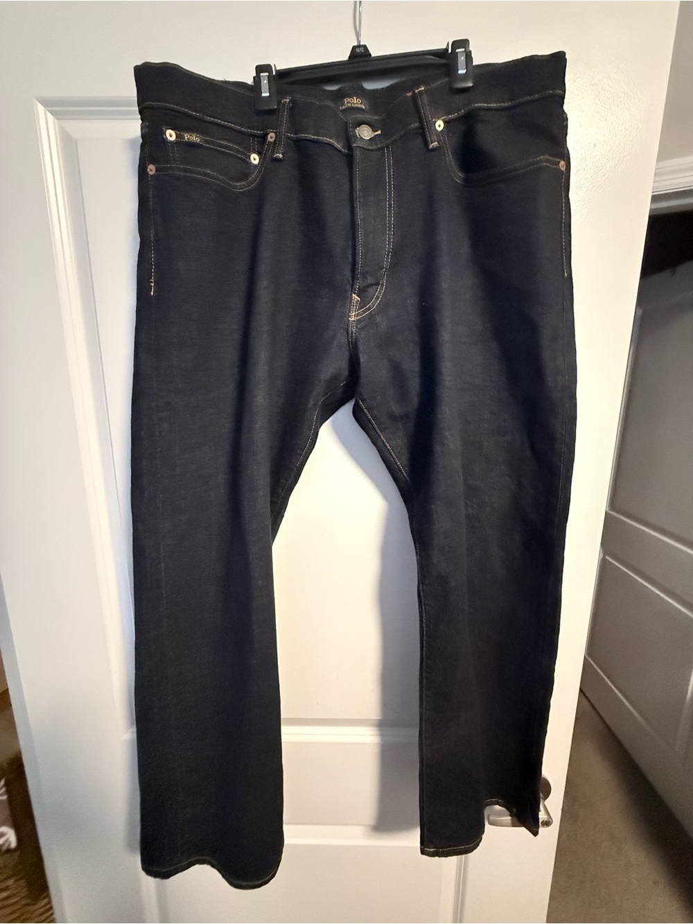 Men's Dark Blue Authentic Polo Ralph Lauren Jeans